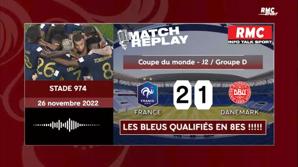 France 1-0 Danemark : Les Bleus ont eu peur, mais se qualifient en 8es… Le goal replay du match