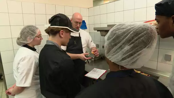 Besançon : journée particulière en cuisine au lycée professionnel Condé