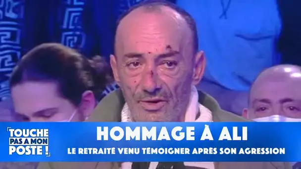 TPMP rend hommage à Ali, le retraité venu témoigner après son agression