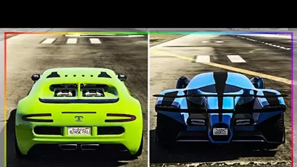 GROTTI X80 PROTO vs TRUFFADE ADDER ! TEST DE VITESSE SUR GTA 5 !