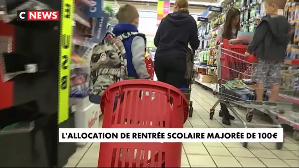 Allocation de rentrée scolaire majorée de 100 €