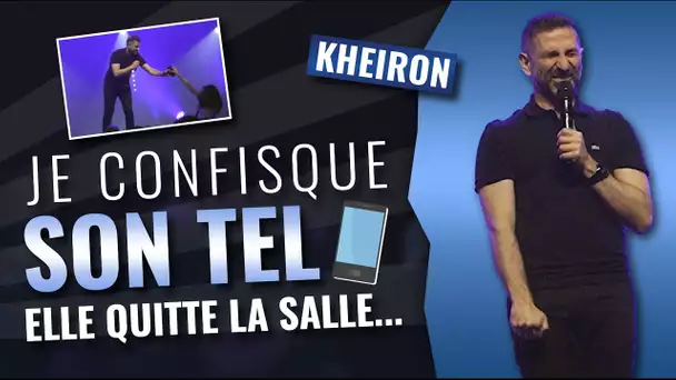 Je confisque son tel, elle quitte la salle... - 60 minutes avec Kheiron