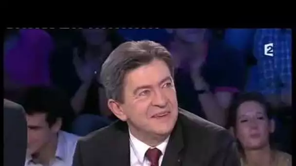 Jean-Luc Mélenchon et les dessins du 22 novembre 2012 - On n'est pas couché #ONPC