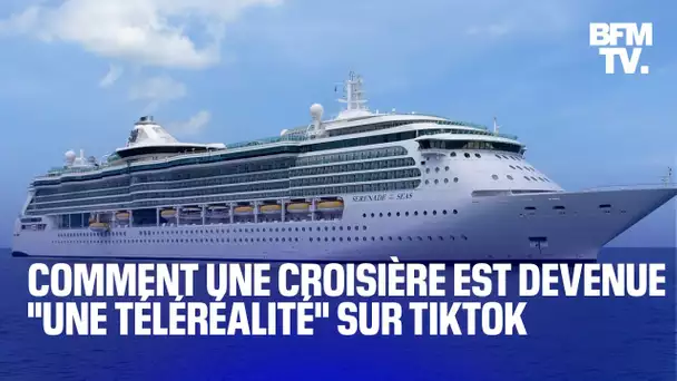 Comment une croisière de luxe est devenue une “téléréalité” sur Tiktok