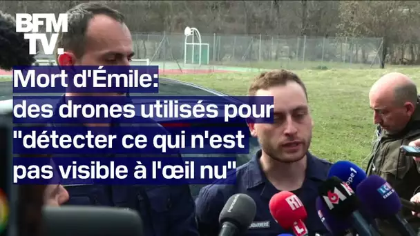 Le point presse des enquêteurs après la disparition du petit Émile