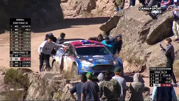 Rallye d'Argentine 2019 - Pedro Heller se fait pousser par les spectateurs !