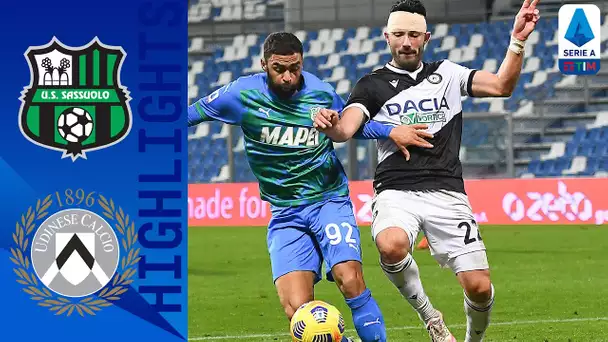 Sassuolo 0-0 Udinese | Sassuolo Miss Chance to Go Top | Serie A TIM