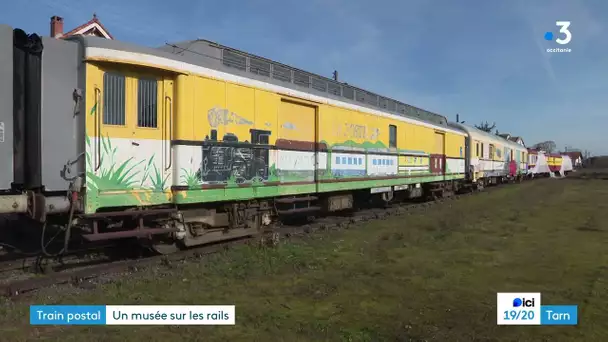 Le musée du train postal arrive en gare de Gaillac