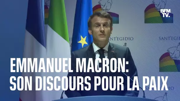 Le discours d'Emmanuel Macron au Vatican, en intégralité