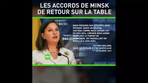 Les accords de Minsk de retour sur la table