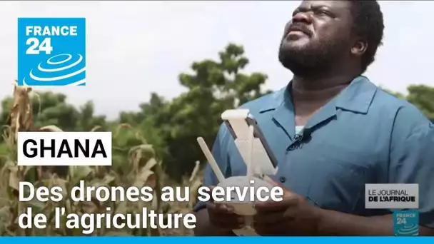 Ghana : des drones au service de l'agriculture • FRANCE 24