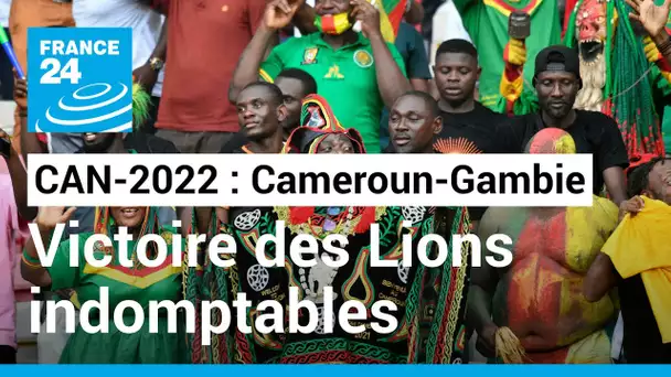 CAN-2022 : les supporters camerounais célèbrent la qualification des Lions pour les demi-finales