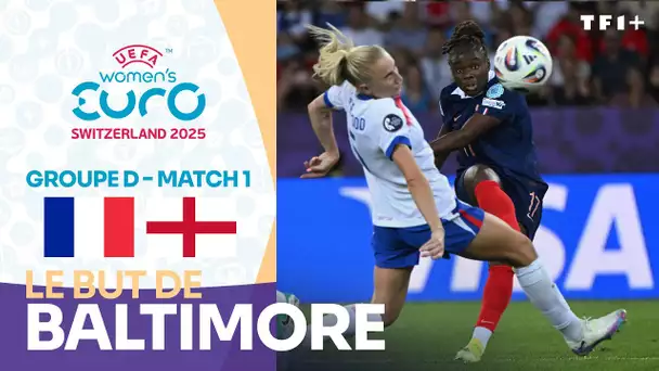 France - Angleterre : L'incroyable but de Baltimore pour le 2-0 ! (Euro féminin 2025)