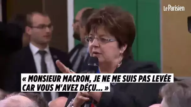 Une maire à Macron : « Je ne me suis pas levée car vous m&#039;avez déçu »