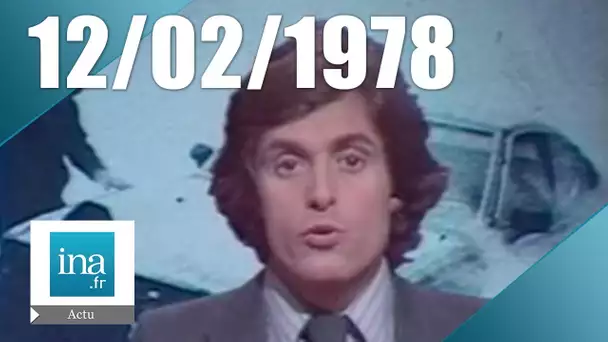 20H A2 du 12 Février 1978 | La neige paralyse la Côte est des États-Unis | Archive INA