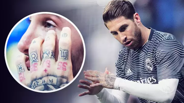 Quels secrets se cachent derrière les tatouages de Sergio Ramos ? - Oh My Goal