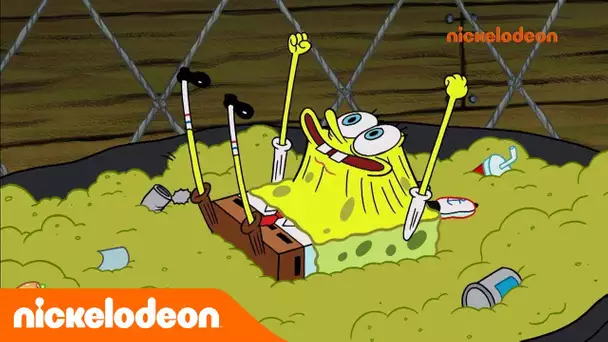 Bob l&#039;éponge | La brigade anti-déchets | Nickelodeon France