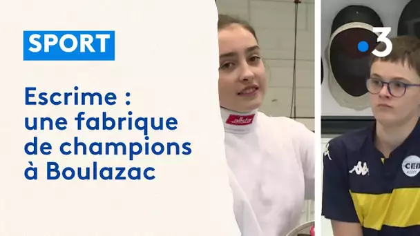 Escrime : une fabrique de champions à Boulazac