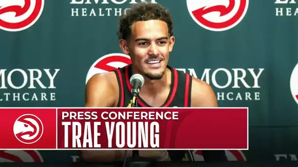 Trae Young Talks Championship Hopes, Dejounte Murray & More | #NBAMediaDay