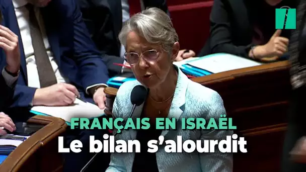 Élisabeth Borne livre un nouveau bilan sur les ressortissants français en Israël