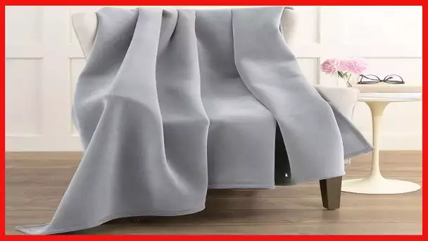 Vellux 1B07046 Original Insulating Core Hotel Style Solid blanket Machine Washable Soft Cozy Warm