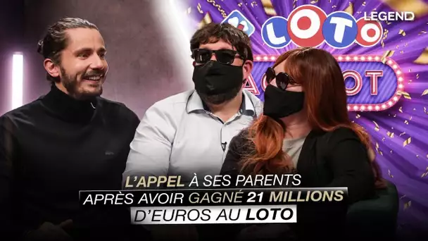 L'APPEL À SES PARENTS APRÈS AVOIR GAGNÉ 21 MILLIONS D'EUROS AU LOTO