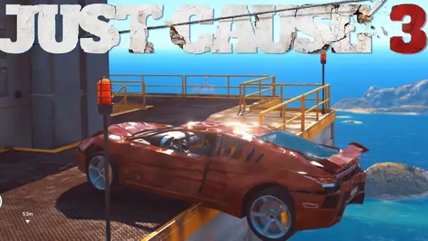 JUST CAUSE 3 STUNTS, FAILS & MEGA EXPLOSION !