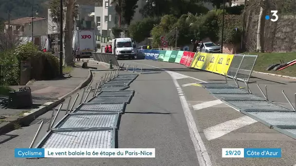 La 6ème étape du Paris-Nice cycliste entre Tourves et La Colle-sur-Loup annulée en raison du vent