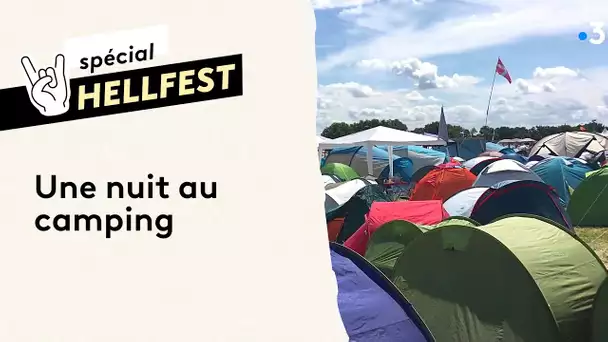 Hellfest 2023. Les métalleux nous racontent leur première nuit au camping