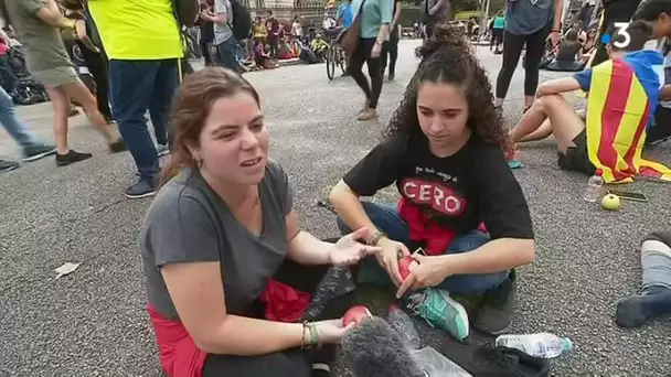 Catalogne : grève générale, manifestations et autoroute bloquée entre Perpignan et La Jonquera