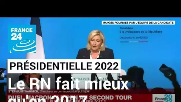 Présidentielle 2022 : le RN sous de meilleurs auspices qu'en 2017 ? • FRANCE 24