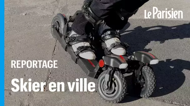 « Skwheel one », les premiers skis électriques made in France