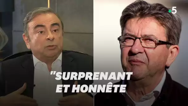 Ghosn "rend hommage" à Mélenchon qui l'a soutenu dans sa fuite