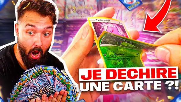 JE DECHIRE UNE CARTE POKEMON ! OUVERTURE 100 BOOSTERS POKEMON GO 2 !