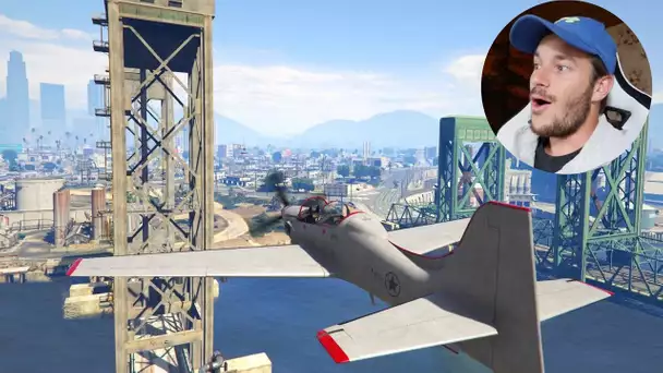 GTA 5 - Enchainement de stunt avec TOUS les nouveaux avions !