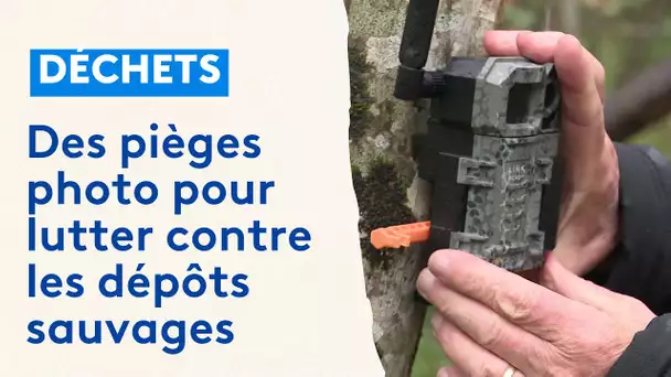 Des pièges photo pour lutter contre les dépôts sauvages de déchets