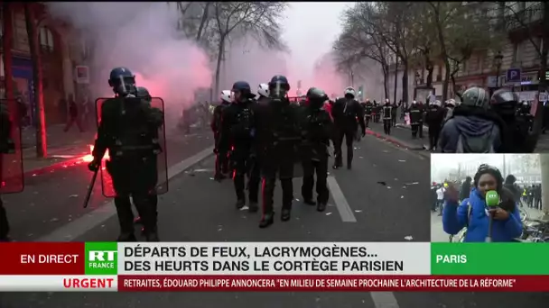 Manifestation à Paris : après une période de calme, de nouveaux affrontements