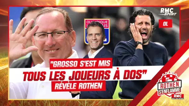 OL : "Grosso s'est mis tous les joueurs à dos" révèle Rothen qui tacle aussi Textor