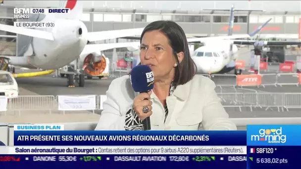 Nathalie Tarnaud (ATR) : ATR présente ses nouveaux avions régionaux décarbonés