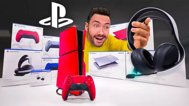 Je teste les nouveautés PS5 ! (Big Unboxing)