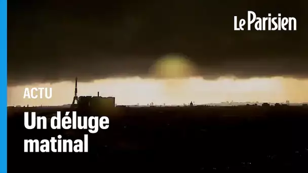 Orages sur l'Île-de-France : Paris, Saint-Cloud, Nanterre... sous des pluies diluviennes
