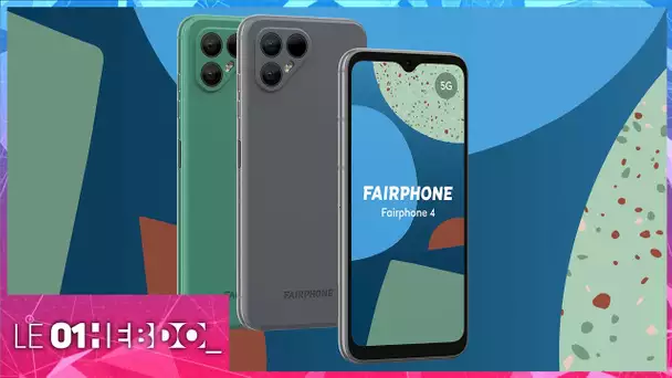 01Hebdo #326 : Fairphone 4, la nouvelle version du smartphone éthique