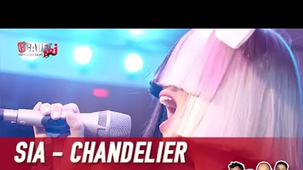 Sia - Chandelier - Live - C’Cauet sur NRJ