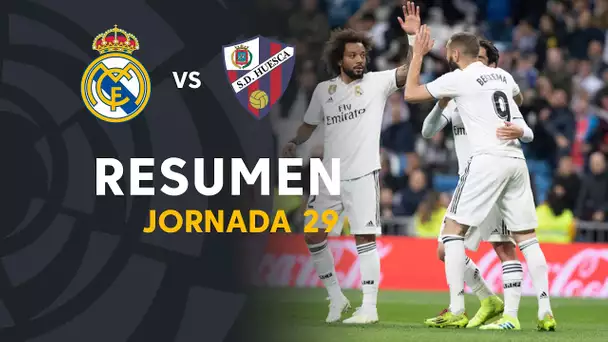 Resumen de Real Madrid vs SD Huesca (3-2)