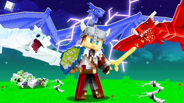 Minecraft MAIS 3 DRAGONS Ultra Cheat Détruisent le MONDE !