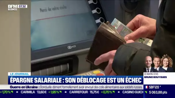 Le déblocage exceptionnel de l'épargne salariale est un échec