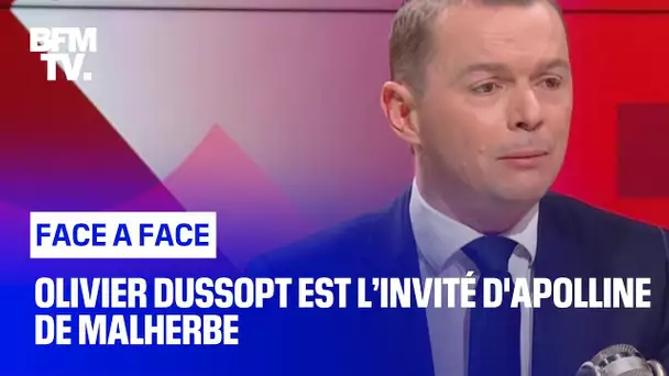 Face-à-Face : Olivier Dussopt