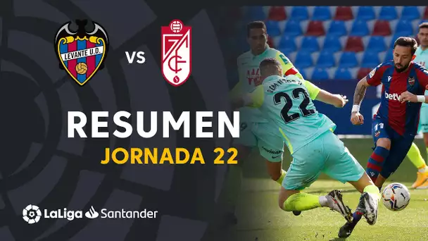 Resumen de Levante UD vs Granada CF (2-2)