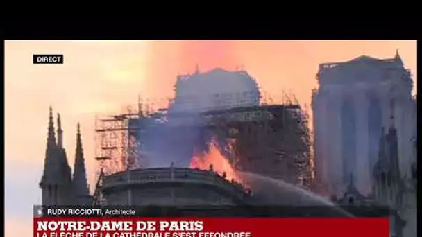 "On serait incapable de construire Notre-Dame aujourd'hui" : Incendie à Notre-Dame Paris