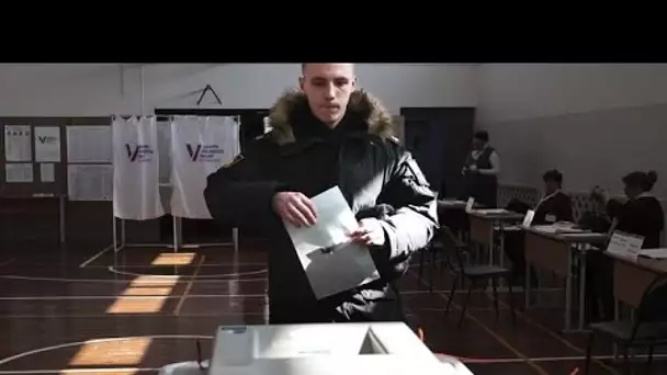 Les Russes commencent à voter dans une élection verrouillée